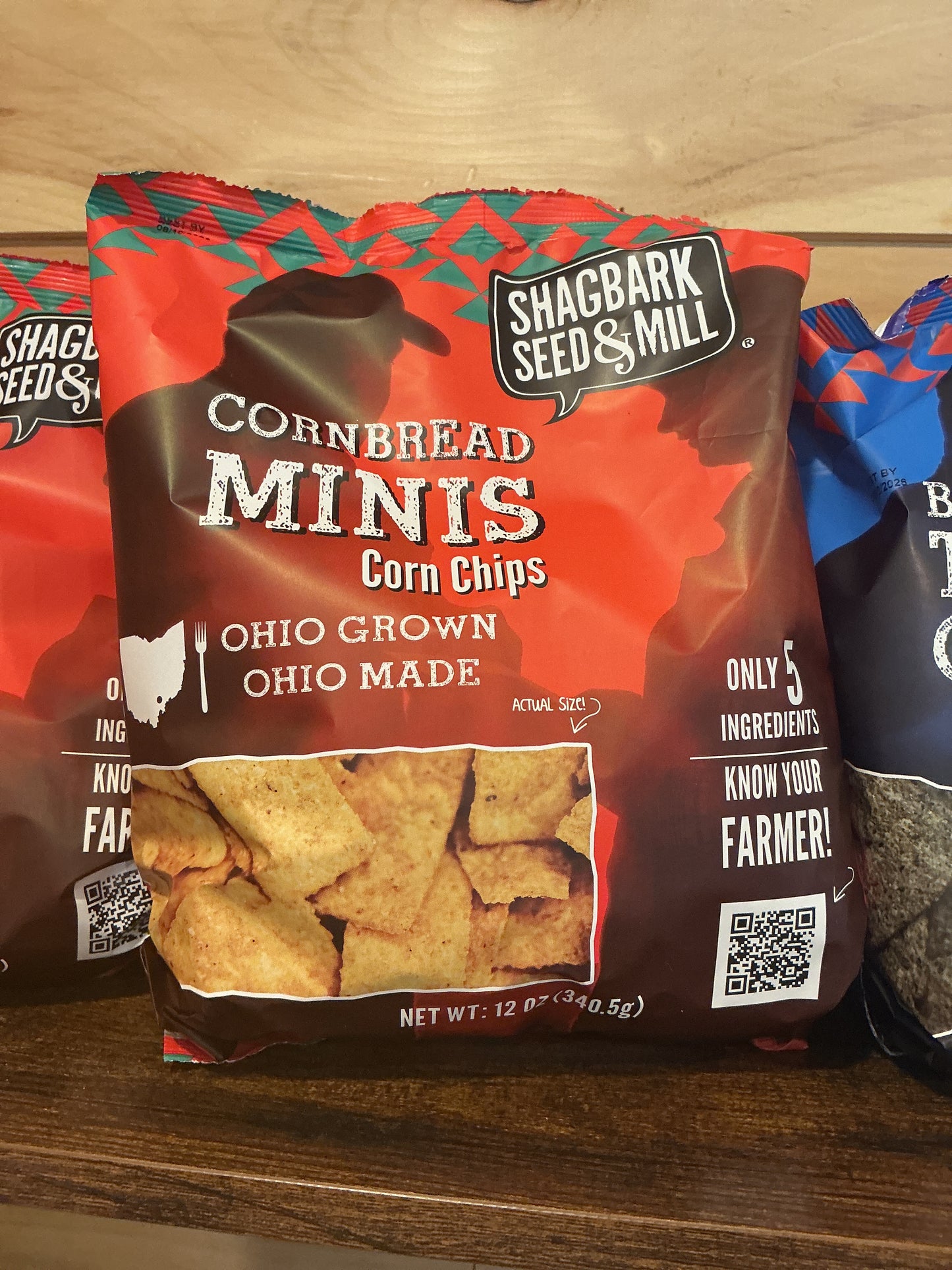 Tortillas chips - cornbread minis