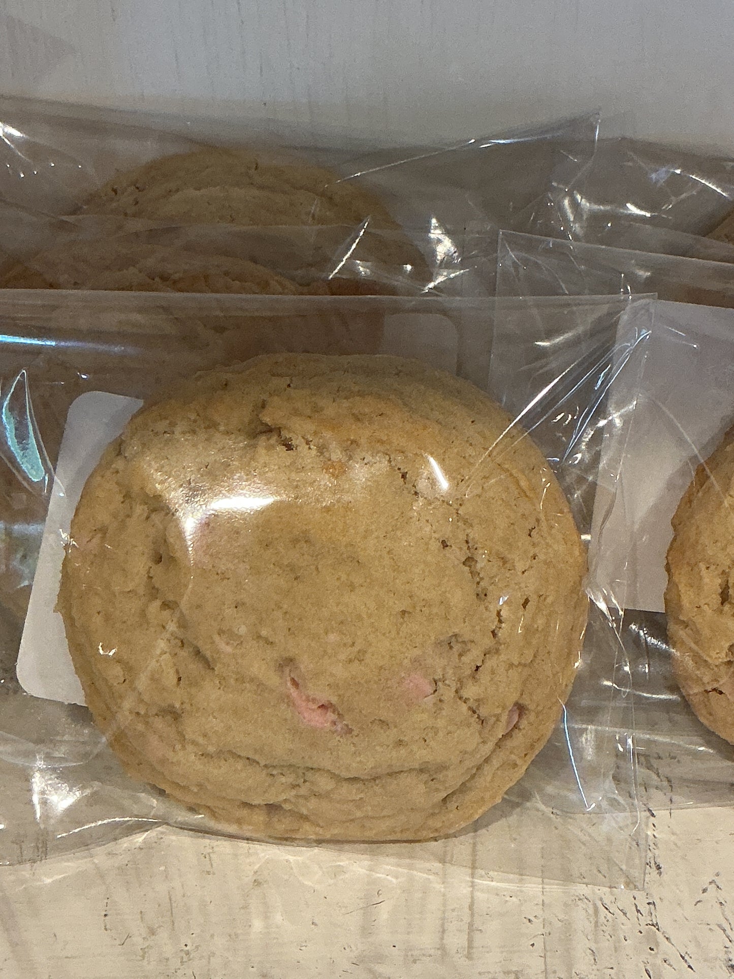 Strawberry cookies