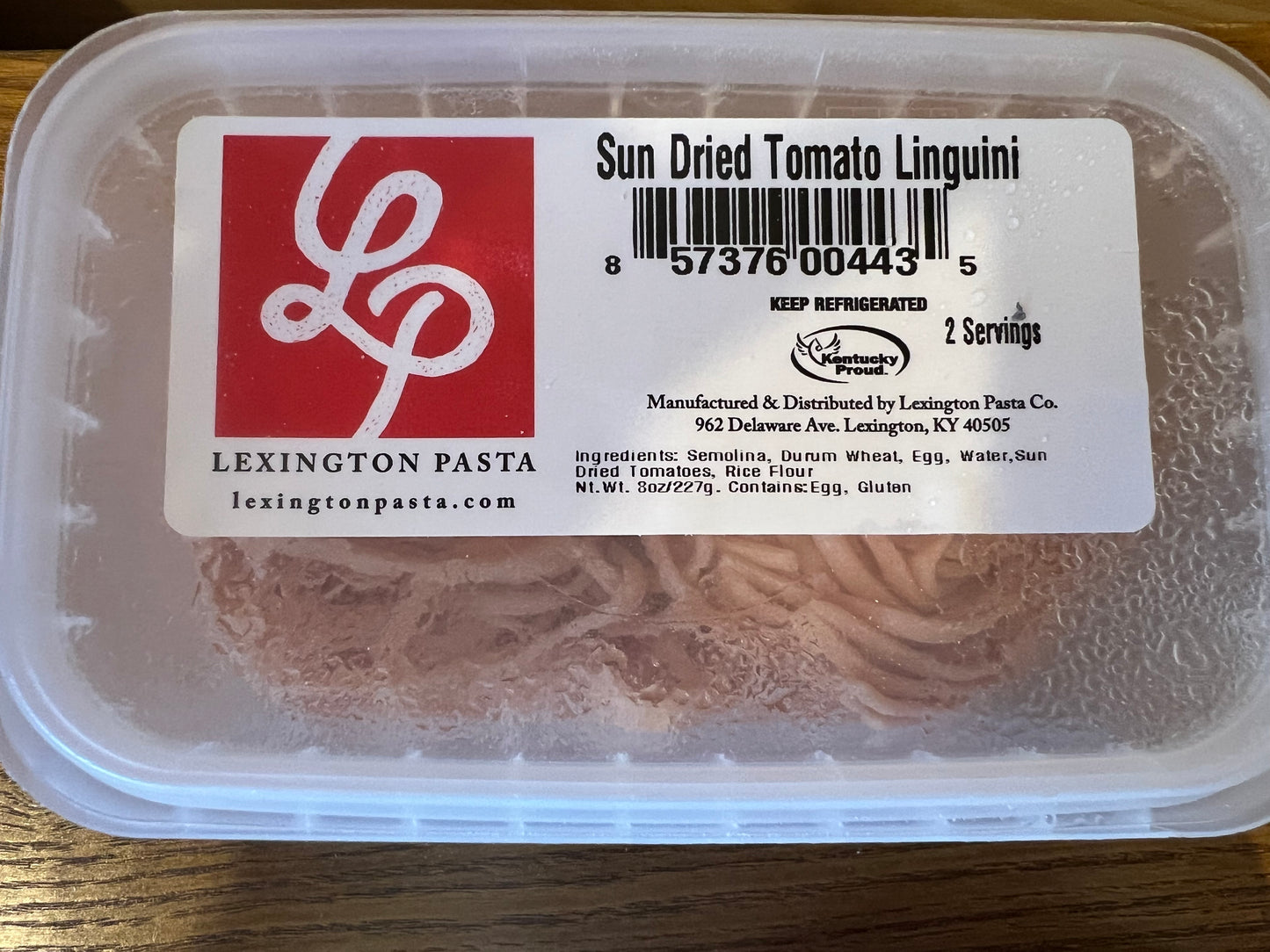 Sun dried tomato Linguini