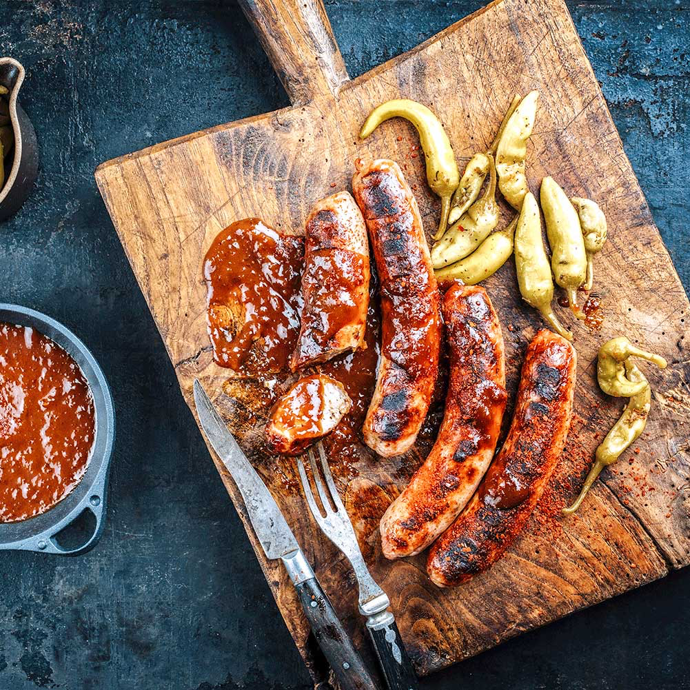 Brats- Pepper cheddar